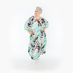 AKH Fashion · Kleid · Isalie · 1926 · Weiß/Schwarz/Grün
