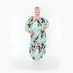 AKH Fashion · Kleid · Isalie · 1926 · Weiß/Schwarz/Grün