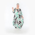 AKH Fashion · Kleid · Isalie · 1926 · Weiß/Schwarz/Grün
