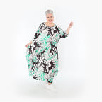 AKH Fashion · Kleid · Isalie · 1926 · Weiß/Schwarz/Grün