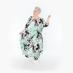 AKH Fashion · Kleid · Isalie · 1926 · Weiß/Schwarz/Grün