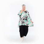 AKH Fashion · Shirt · Isalie · 593 · Weiß/Schwarz/Grün