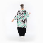 AKH Fashion · Shirt · Isalie · 593 · Weiß/Schwarz/Grün