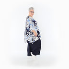 AKH Fashion · Shirt · Isalie · 593 · Weiß/Marine/Blau