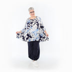 AKH Fashion · Shirt · Isalie · 593 · Weiß/Marine/Blau