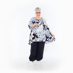 AKH Fashion · Shirt · Isalie · 593 · Weiß/Marine/Blau