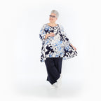 AKH Fashion · Shirt · Isalie · 593 · Weiß/Marine/Blau