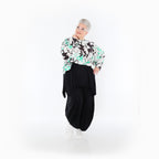 AKH Fashion · Überwurf · Isalie · 7011 · Weiß/Schwarz/Grün
