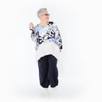 AKH Fashion · Überwurf · Isalie · 7011 · Weiß/Marine/Blau
