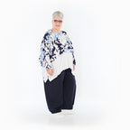 AKH Fashion · Überwurf · Isalie · 7011 · Weiß/Marine/Blau