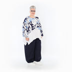 AKH Fashion · Überwurf · Isalie · 7011 · Weiß/Marine/Blau