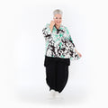 AKH Fashion · Jacke · Isalie · 7092 · Weiß/Schwarz/Grün