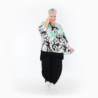 AKH Fashion · Jacke · Isalie · 7092 · Weiß/Schwarz/Grün