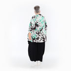 AKH Fashion · Jacke · Isalie · 7092 · Weiß/Schwarz/Grün
