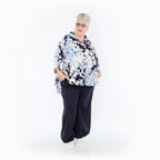 AKH Fashion · Jacke · Isalie · 7092 · Weiß/Marine/Blau