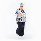 AKH Fashion · Jacke · Isalie · 7092 · Weiß/Marine/Blau