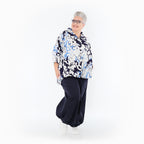 AKH Fashion · Jacke · Isalie · 7092 · Weiß/Marine/Blau