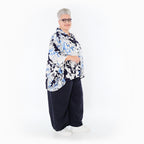 AKH Fashion · Jacke · Isalie · 7092 · Weiß/Marine/Blau