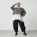 AKH Fashion 7011 Throw, Black and White