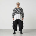 AKH Fashion 7011 Throw, Black and White