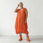 AKH Fashion 2288 Kleid, Orange