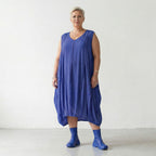 AKH Fashion 2288 Kleid, Royalblau