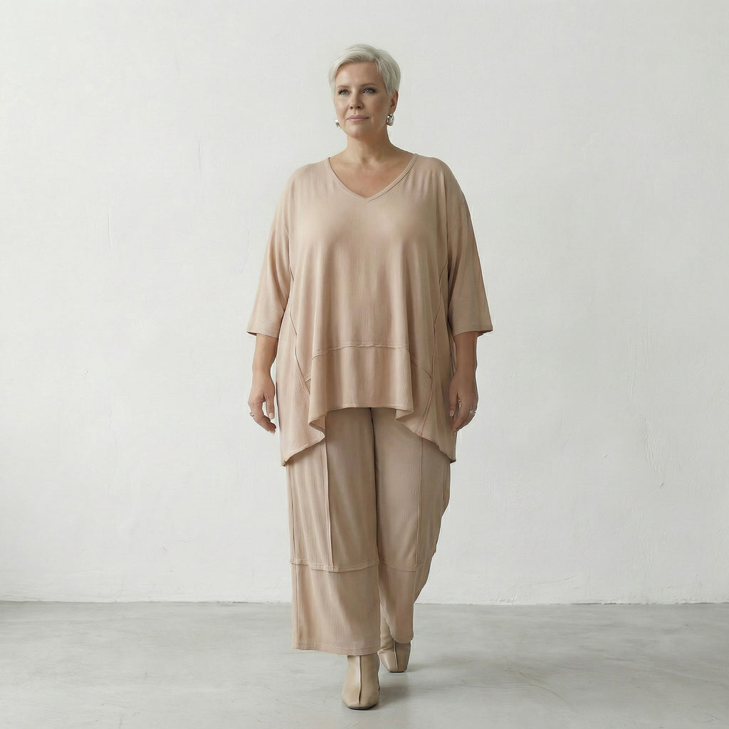 AKH Fashion 7189 Trousers, Beige