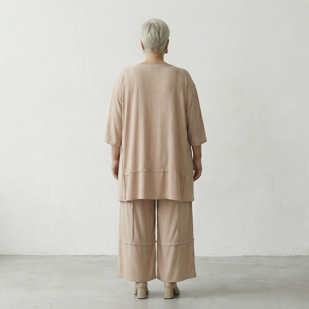 AKH Fashion 7189 Trousers, Beige