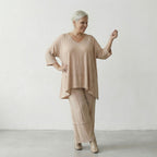 AKH Fashion 7189 Trousers, Beige