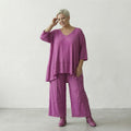 AKH Fashion 7189 Hose, Lila