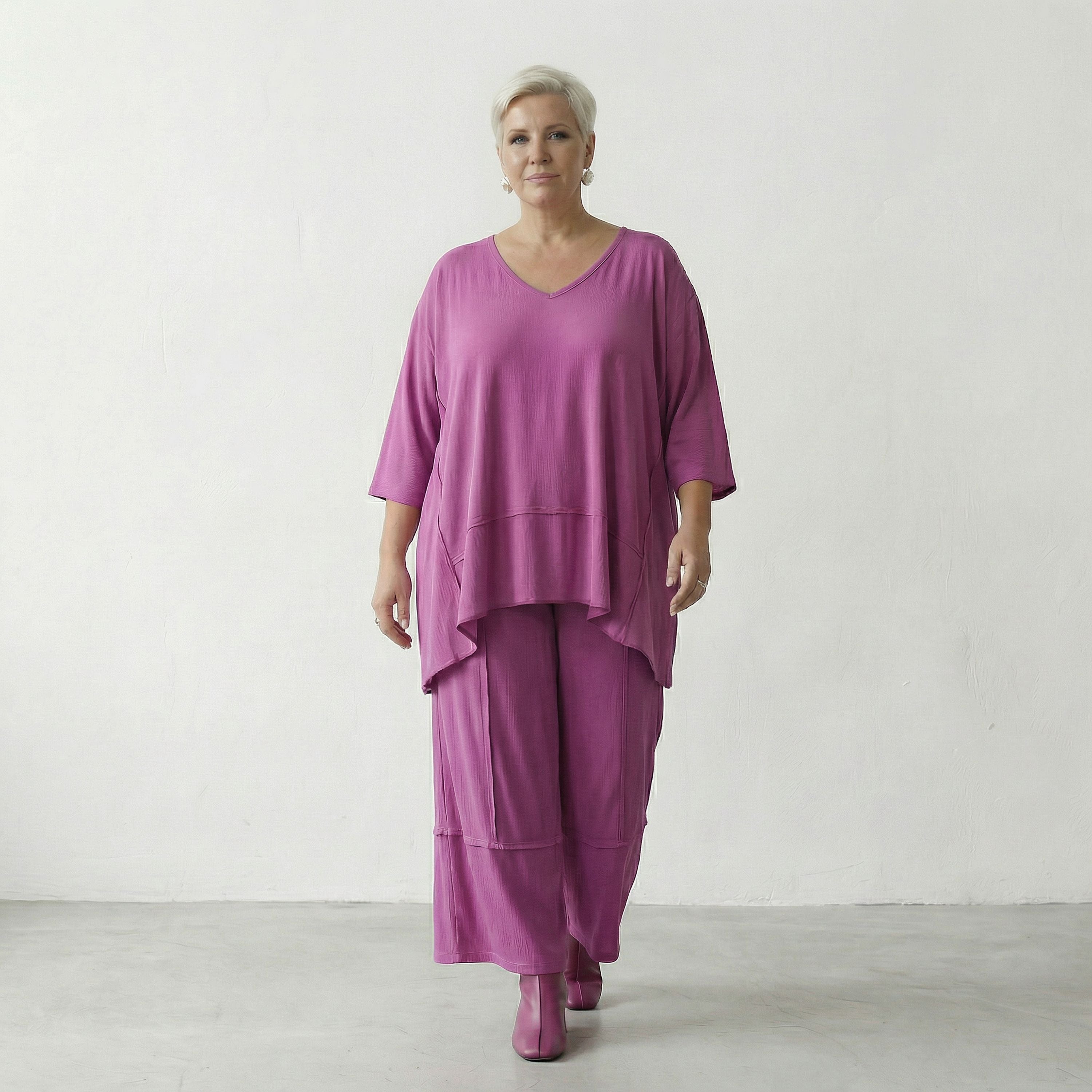 AKH Fashion 7189 Hose, Lila