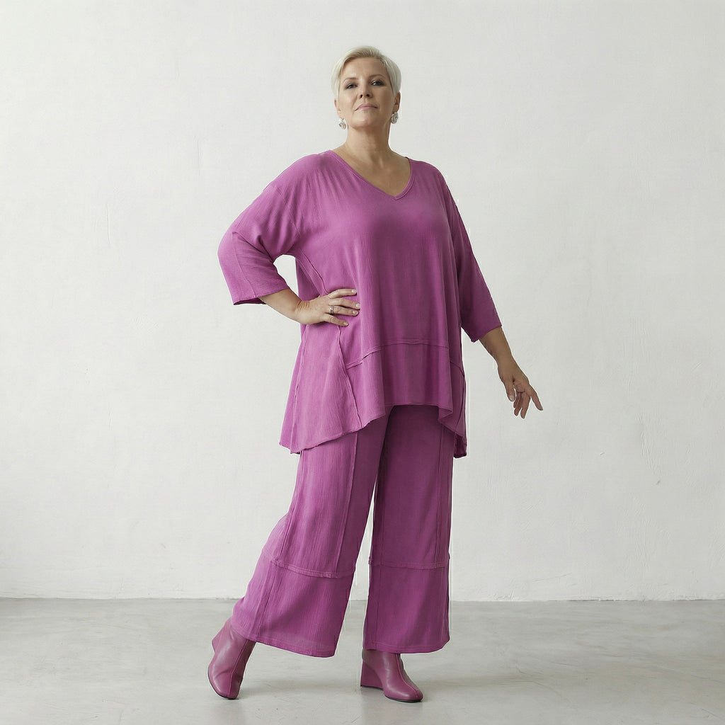 AKH Fashion 7189 Hose, Lila