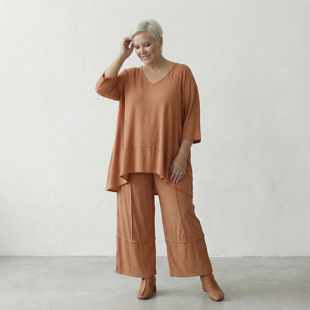 AKH Fashion 5593 Big Shirt, Mauve