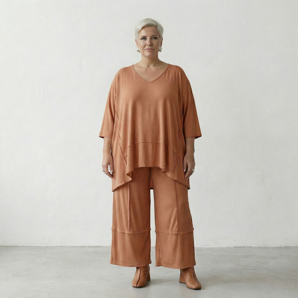 AKH Fashion 5593 Big Shirt, Mauve