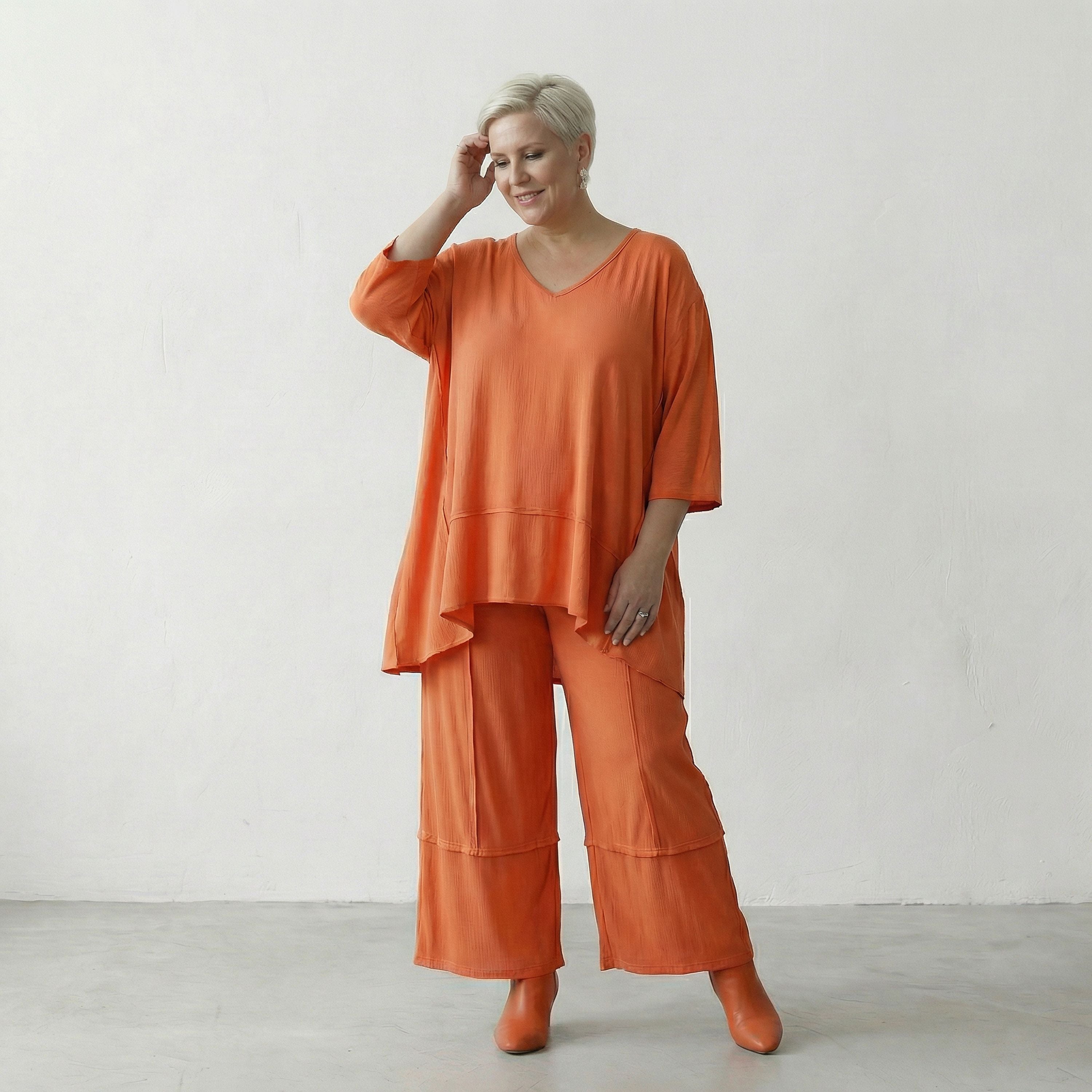AKH Fashion 7189 Hose, Orange