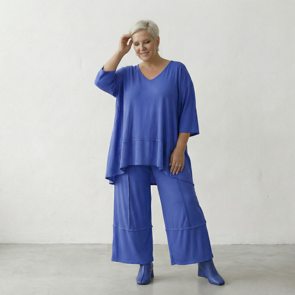 AKH Fashion 7189 Hose, Royalblau