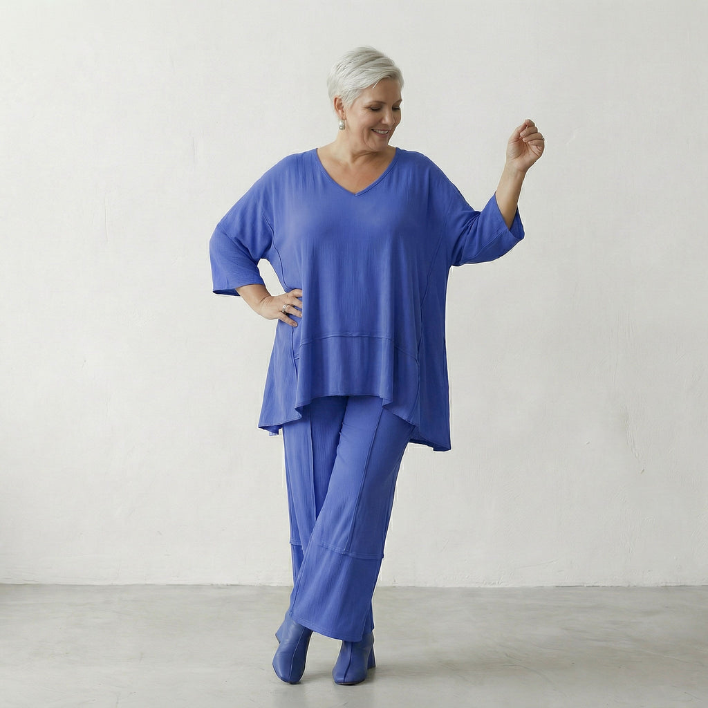 AKH Fashion 7189 Hose, Royalblau