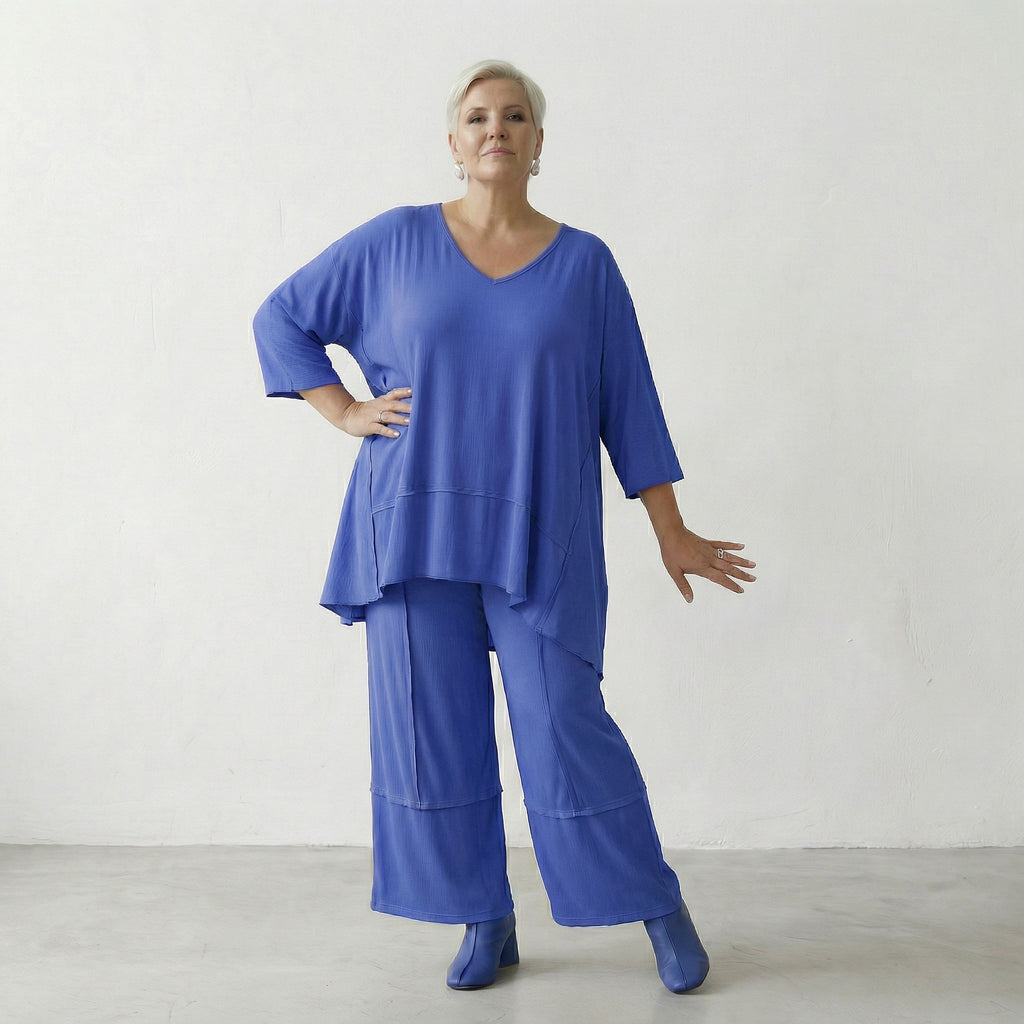 AKH Fashion 7189 Hose, Royalblau