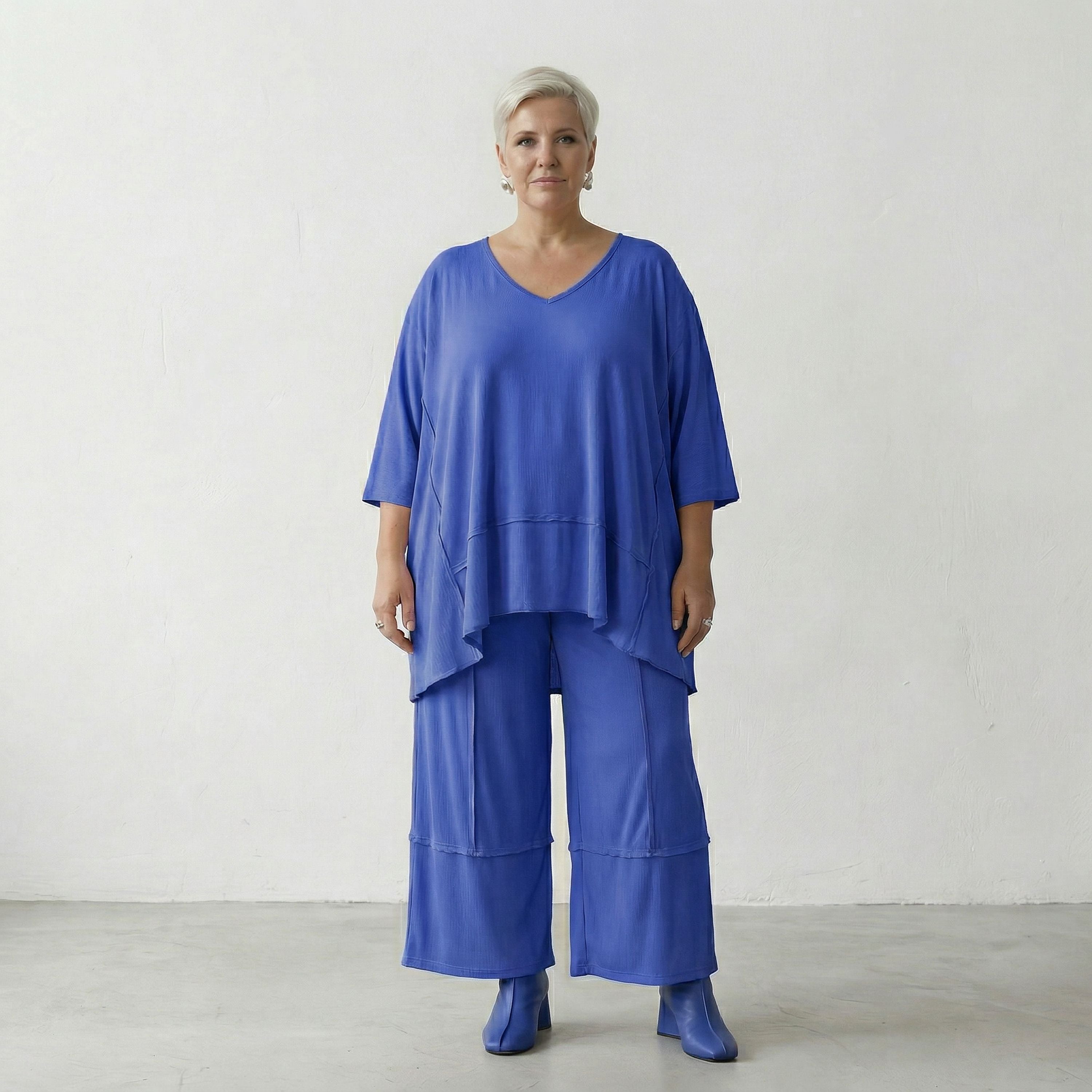 AKH Fashion 7189 Hose, Royalblau