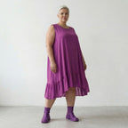 AKH Fashion 7023 Kleid, Lila