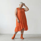 AKH Fashion 7023 Kleid, Orange