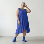 AKH Fashion 7023 Kleid, Royalblau