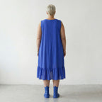 AKH Fashion 7023 Kleid, Royalblau