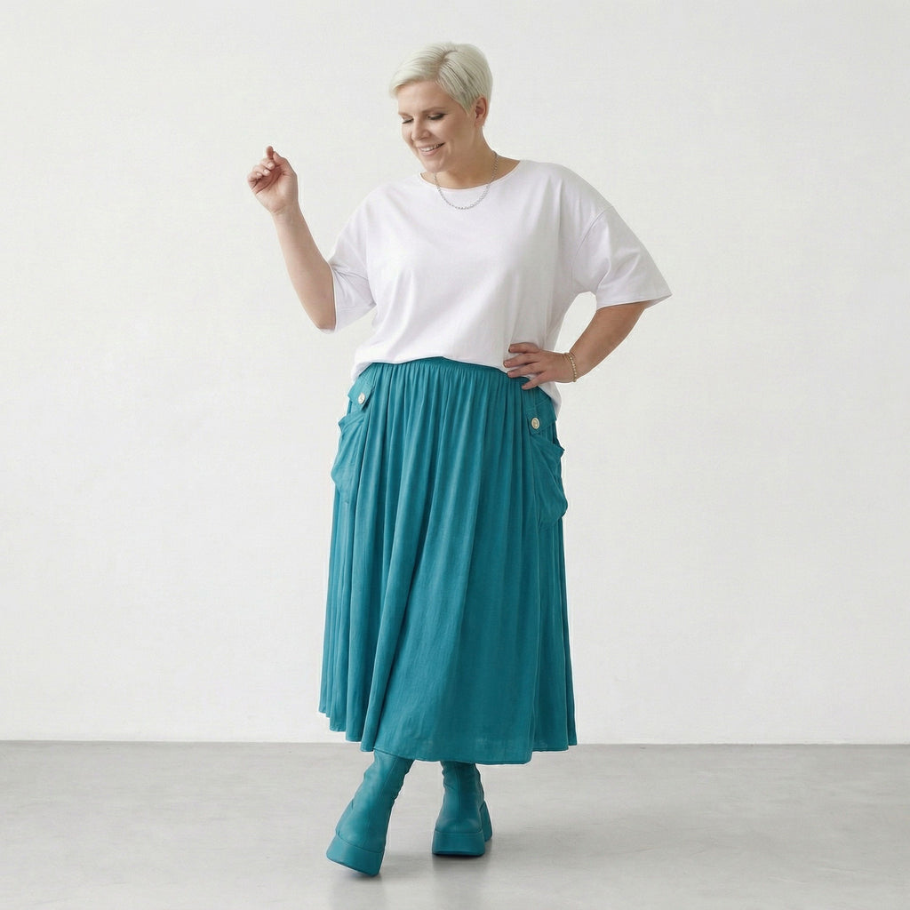 AKH Fashion 7186 Rock, Petrol