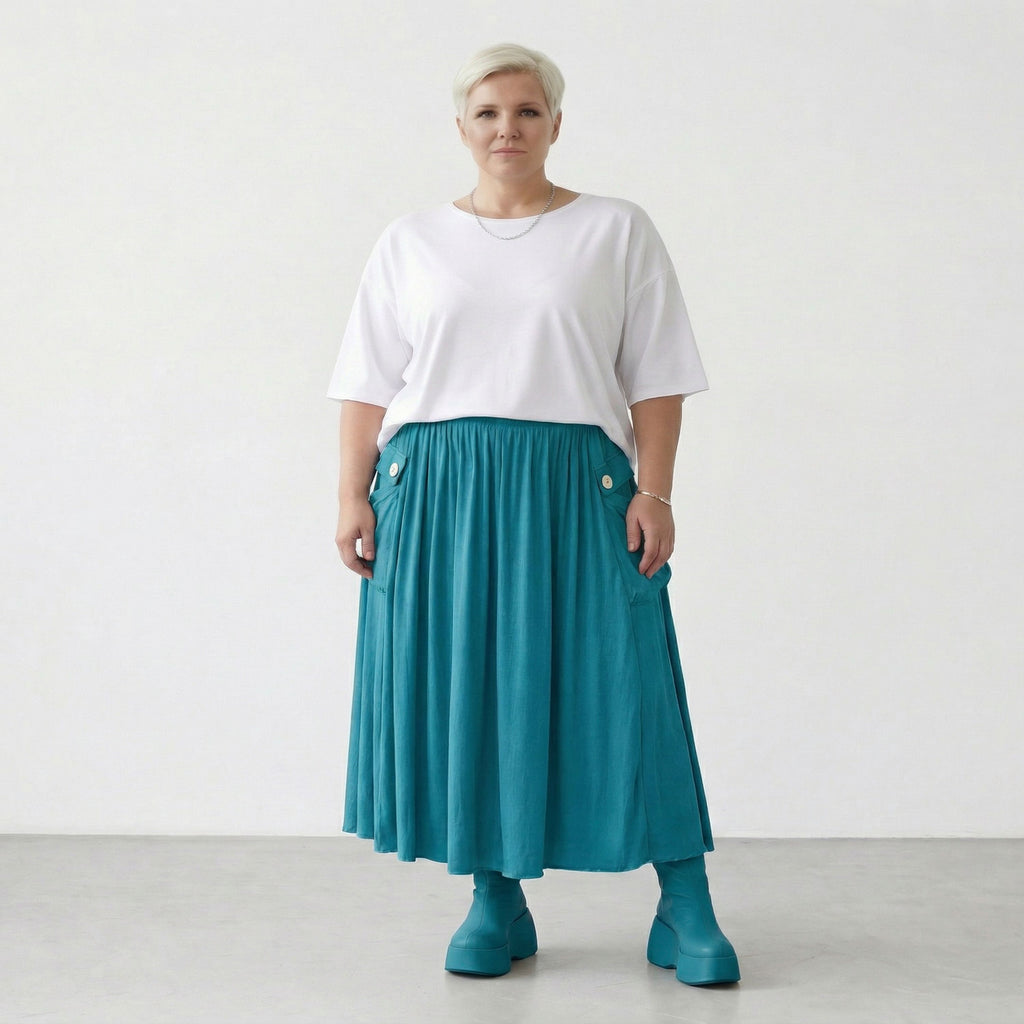 AKH Fashion 7186 Rock, Petrol