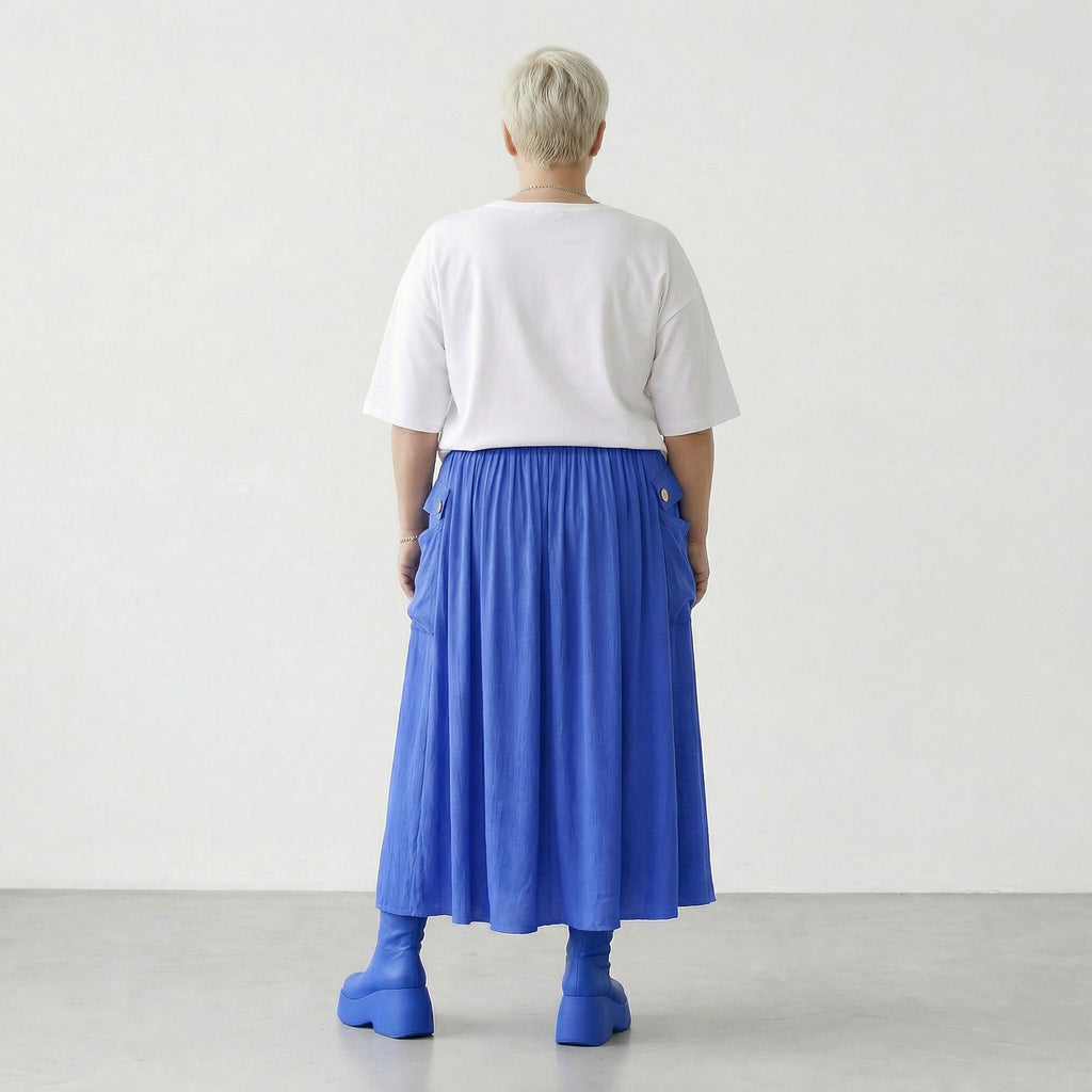 AKH Fashion 7186 Rock, Royalblau