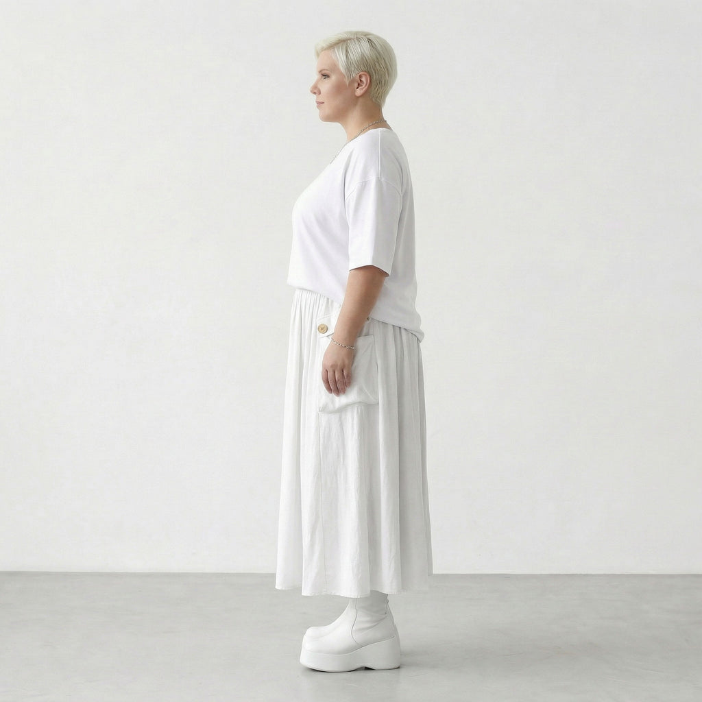 AKH Fashion 7186 Rock, Weiß