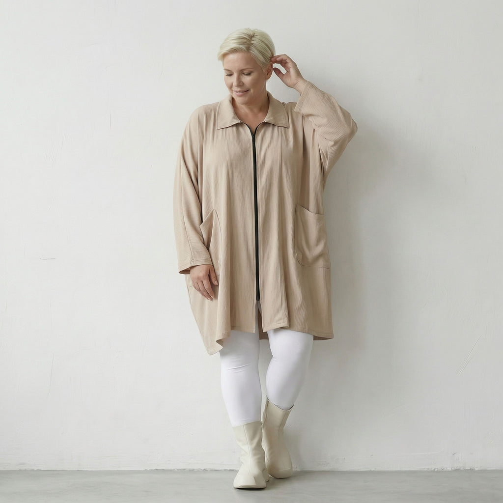 AKH Fashion 7187 Jacke, Beige