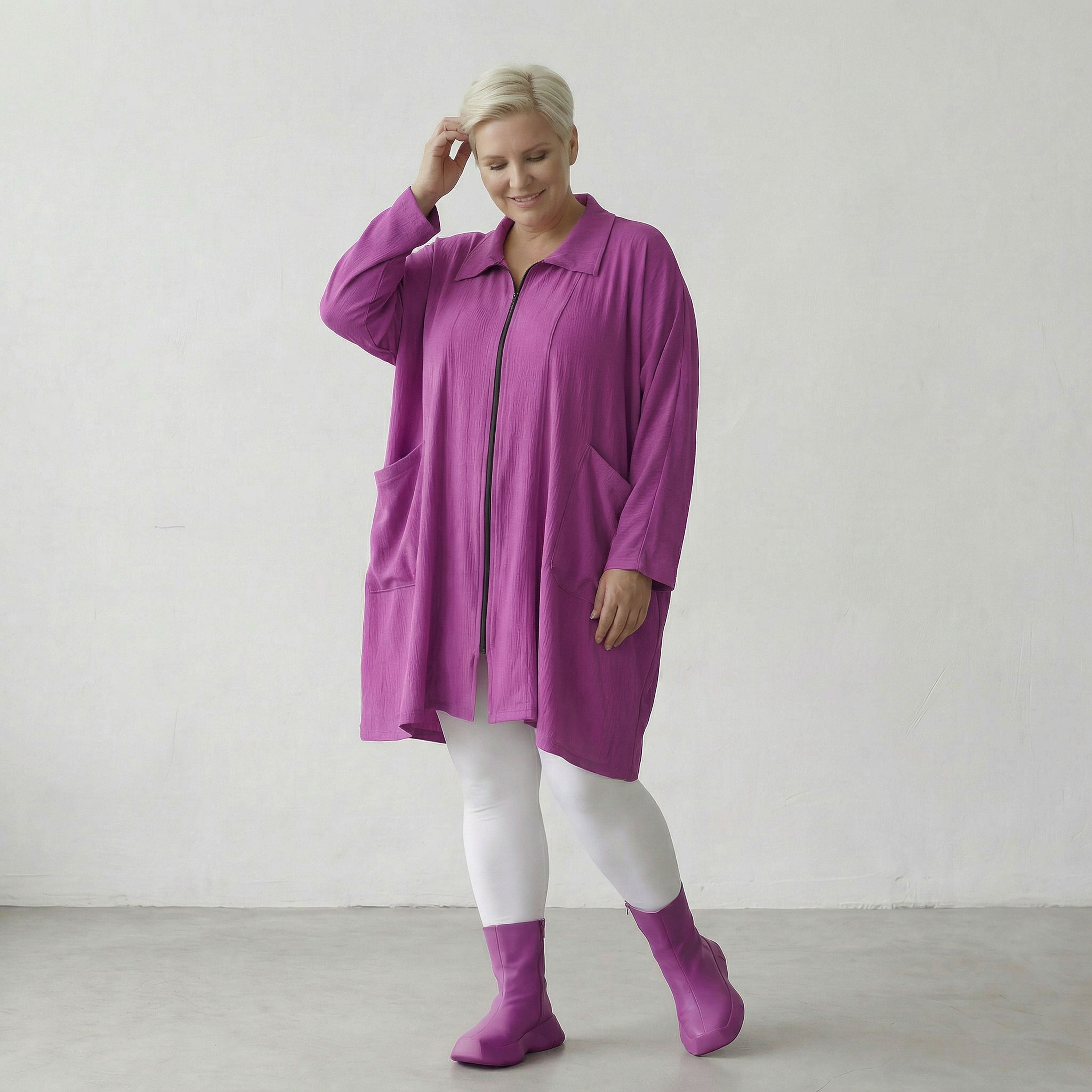 AKH Fashion 7187 Jacke, Lila