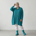 AKH Fashion 7187 Jacke, Petrol